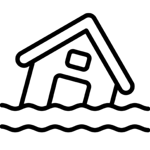 Water Damage Restoration Icon For Novaco
