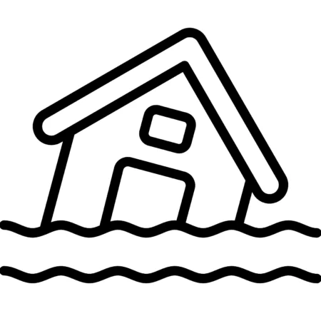 Water Damage Restoration Icon For Novaco